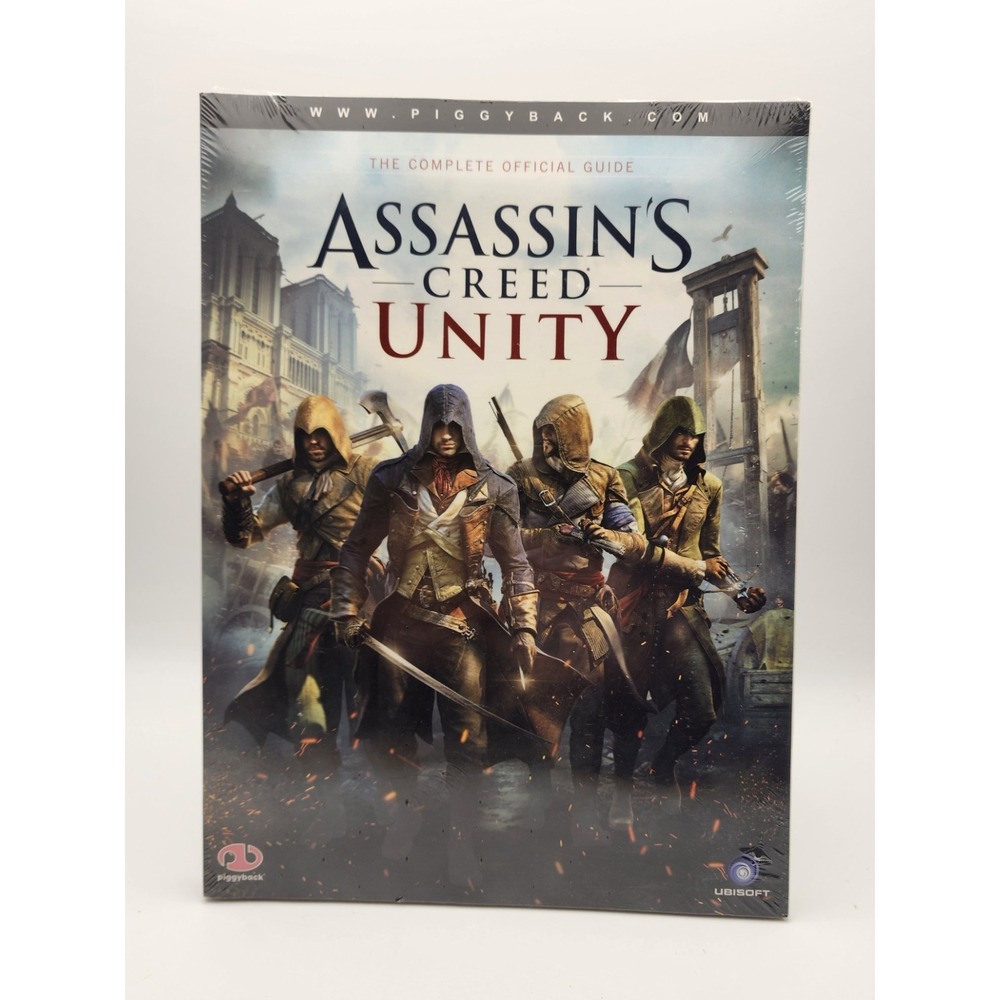 Assassin's Creed Unity Complete Official‎ Strategy Guide W/Map and Poster Sealed